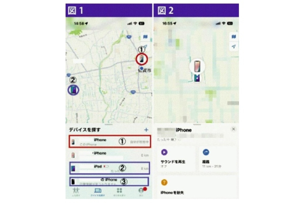 図1と図2の画像